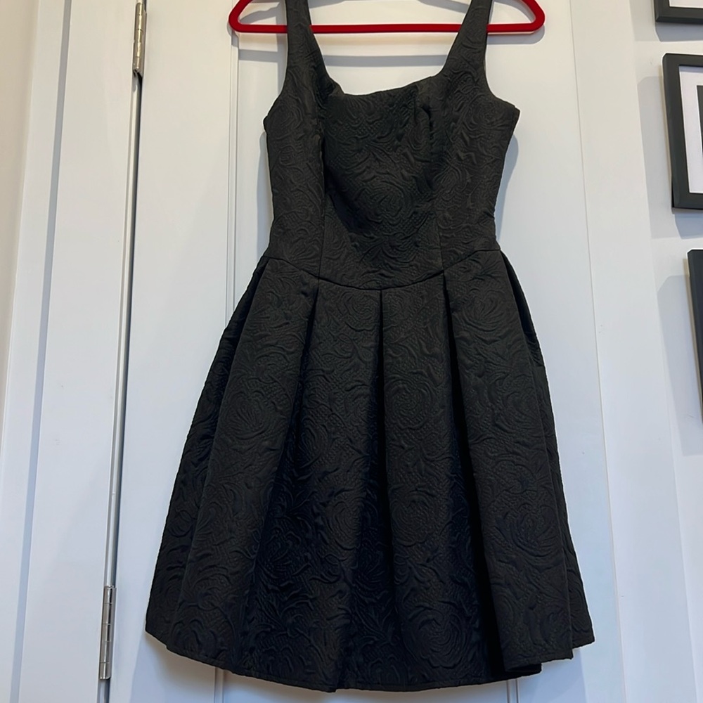 Black Unique Vintage dress. Size S/M